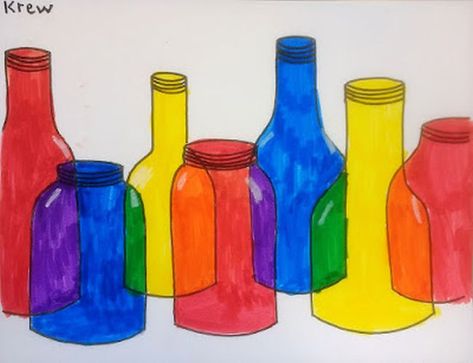 Color Wheel Art Projects, Color Art Lessons, Colorful Art Projects, Color Wheel Art, First Grade Art, Elementary School Art, 2nd Grade Art, 6th Grade Art, 4th Grade Art