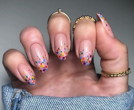 Summer Nails 2023, Confetti Nails, Nails 2023, Fire Nails, Funky Nails, Fancy Nails, Chic Nails, Summer Nail, Dope Nails