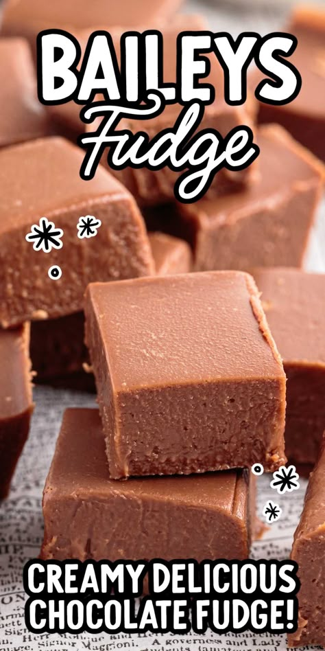 Baileys Fudge Bailey’s Fudge, Booze Fudge, Choc Fudge Recipe, Boozy Brownies, Boozy Fudge, Baileys Brownies, Alcohol Treats, Bailey Brownies, Baileys Dessert