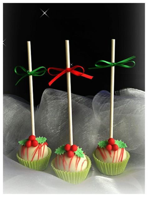 Cake Pops Ideas, Holiday Cake Pop, Pops Cake, Cake Ball, Pop Cupcakes, Christmas Cake Pops, Cake Pop Recipe, Xmas Cake, Cake Balls