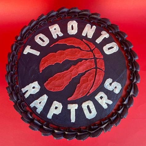 #cake #raptorscake Toronto Raptors Cake, Raptors Cake, Toronto Raptors, Toronto, Birthday Cake, Pie, Baking, Cake