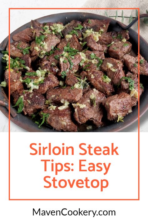 Embark on a gastronomic journey to master the art of cooking Sirloin Steak Tips right on your stovetop. Maven Cookery brings you an easy, step-by-step guide to prepare succulent, fork-tender steak tips that will tantalize your taste buds and leave your kitchen smelling like a gourmet steakhouse. No more reservations needed, just an appetite for good food! Cooking Sirloin Steak, Sirloin Steak Tips, How To Reheat Steak, Flap Steak, Steak At Home, Beef Steak Recipes, Steak Tips, Art Of Cooking, Easy Meals For Two