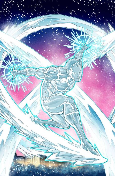 Iceman by LucianoVecchio Iceman Xmen, Iceman Marvel, Ice Man, Arte Nerd, Uncanny X-men, Marvel Comic Character, Marvel Comics Art, X Man, Marvel Vs