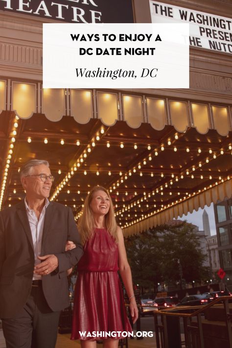 Fun and unique date ideas for a memorable time in Washington, DC Dc Date Night, International Spy Museum, Unique Date Ideas, Creative Dates, Double Dates, Date Night Ideas, Concert Venue, Pleasing Everyone, Romantic Weekend