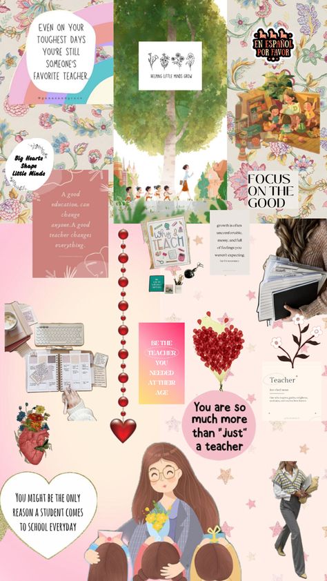 teacher vision board Teacher Vision Board, Vision Board