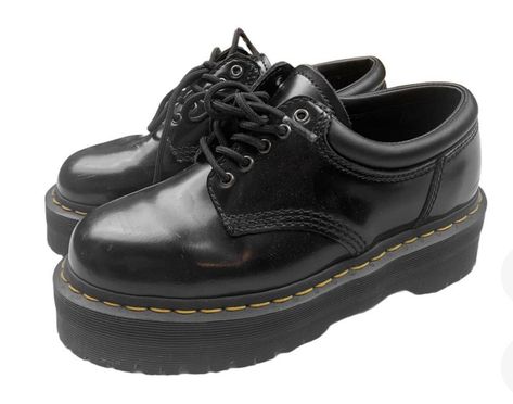 Platform Docs, Shoes Png, Oxford Platform Shoes, Shoes Names, Black Oxford Shoes, Oxford Platform, Black Platform Shoes, Shoe Wishlist, Black Oxfords