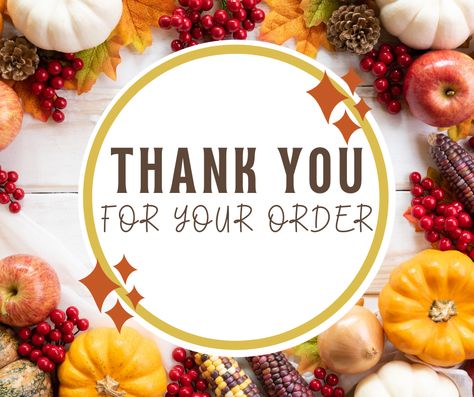 Thank You Pampered Chef Order, Fall Thank You For Your Order, Thank You For Your Order Pampered Chef, Pampered Chef Thank You For Your Order, Thank You For Your Order, Scentsy Sample Ideas, Pc Memes, Scentsy Fall, Pampered Chef Party