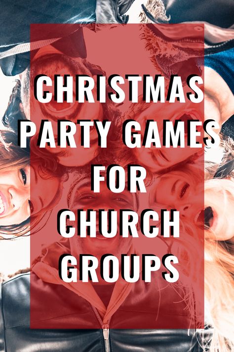 Christmas Party Games for Church Groups - Fun Party Pop Christmas Party Games For Senior Adults, Book Club Christmas Party Games, Christmas Banquet Themes, Christmas Party Games For Kids Church, Christmas Party Games For Seniors, Women Christmas Party Ideas, Christmas Group Games For Kids, Ward Christmas Party Ideas Lds Breakfast, Womens Christmas Party Ideas