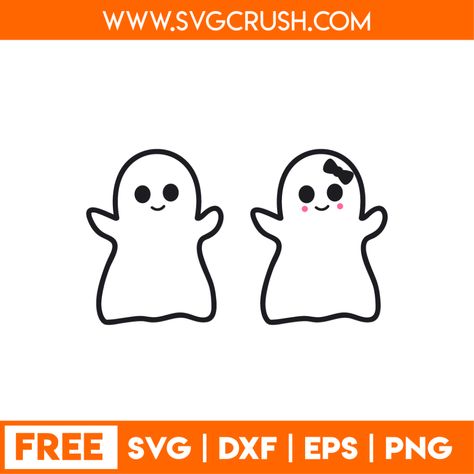 Halloween Cat Svg Free, Cute Ghost Svg Free, Cute Ghost Svg, Halloween Svgs Free, Ghost Svg Free, Free Svg Halloween, Ghost Template, I Smell Children, Cricut Explore Air Projects