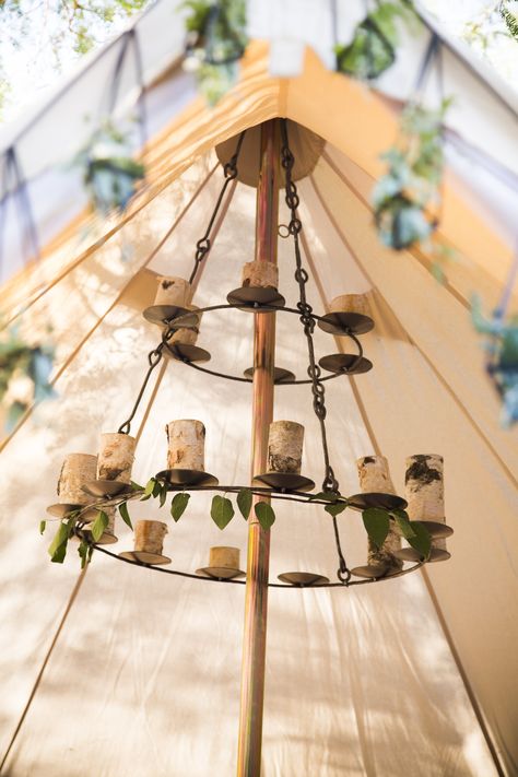 Tent Chandelier, Bell Tent Interior, Tent Interior, Bell Tent Glamping, Festival Tent, Bell Tent Camping, Canvas Bell Tent, Tent Living, Lightweight Tent