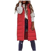 Shacket Vest, Womens Long Vest, Long Puffer Vest, Long Sleeveless Vest, Yellow Trench Coat, Dresses Coats, Puffer Vest Jacket, Light Rain Jacket, Vest Style Women