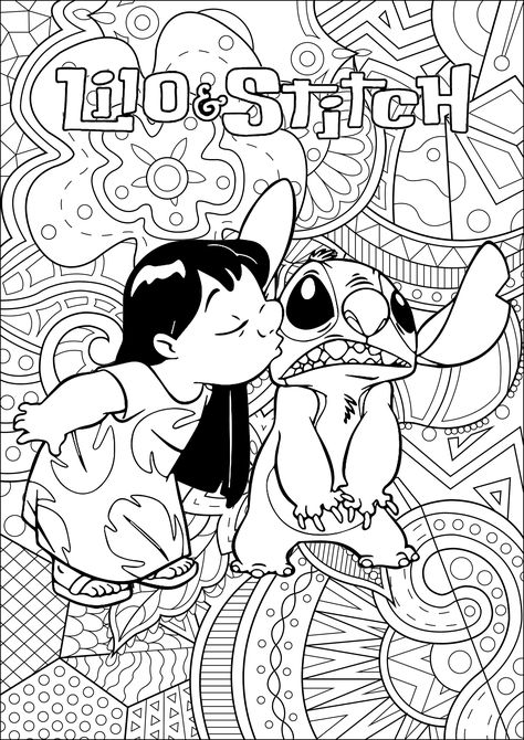 Lilo And Stitch Color By Number, Lilo And Stitch Colouring Pages, Adult Disney Coloring Pages, Stitch Colouring Pages, Adult Color By Number Free Printables, Stitch Coloring Pages Free Printable, Teen Coloring Pages, Lilo And Stitch Coloring Pages, Elvis Stitch