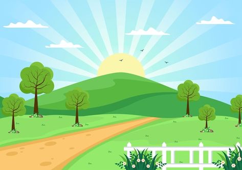 Sunrise landscape of morning scene mount... | Premium Vector #Freepik #vector #beach-sunset #night-beach #island-background #tropical-island Sustainability Infographic, Sunrise Landscape, Poster Banner, Nature Posters, Nature Illustration, Background Illustration, Vector Photo, Premium Vector, Graphic Resources