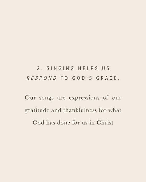 “If you have believed the message of the gospel and are resting in Christ alone for your salvation, you have been given a song”. Written by William Burrows (@williamburrows2), our Article “WHEN You Don’t Feel Like Singing” gives a powerful message about the beautiful benefits God intended for us to experience when we sing! find this article in the link in our bio I Will Sing To The Lord, Shout To The Lord Lyrics, Sing Praises To The Lord Quotes, In Christ Alone Lyrics, Sing Unto The Lord A New Song, Hosanna Revival, Seek The Lord, In Christ Alone, John 3