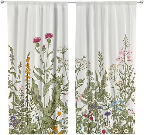 Curtains Green, Kitchen Window Curtains, Leaf Curtains, Pattern Draping, Kitchen Curtain Sets, Flower Curtain, Tier Curtains, Red Curtains, Bathroom Windows