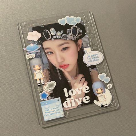 Kpop Top Loader Decor, Aesthetic Toploader, Photo Cards Aesthetic, Kpop Photocard Toploader, Toploader Ideas Kpop, Kpop Top Loader, Kpop Photocard Deco, Photo Card Deco, Photocard Deco Ideas