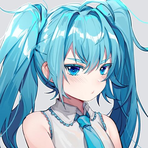 Anime picture vocaloid hatsune miku ihachisu long hair single blush 2480x2480 599625 en Girl With Blue Hair, Miku Hatsune Vocaloid, Manga Japan, Miku Hatsune, Blue Anime, 영감을 주는 캐릭터, Anime Kawaii, An Anime, Manga Girl