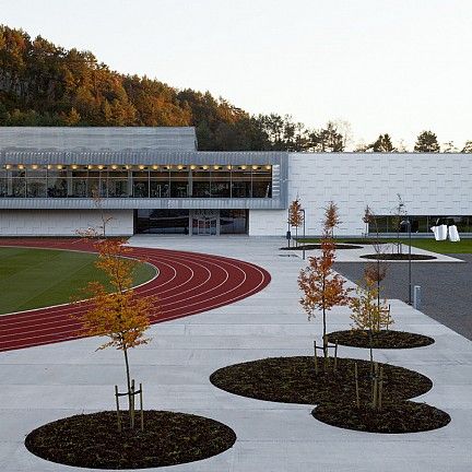 architecture norway | Projects Sports Training Facility Architecture, Sport Building Architecture, Sport Architecture Concept, Sport Club Architecture, Sport Complex Architecture, Sports Complex Architecture, Sports Complex Design Concept, Training Center Design, Sports Training Facility