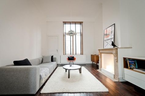 700_remodelista-reader-rehab-davy-dooms-antwerp-10 Art Nouveau House, Modern Apartment Interior, Modern Appartement, Flooring Trends, Contemporary Interior Design, Living Room Style, Scandinavian Home, Modern Apartment, Apartment Interior