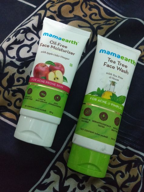 In love with mamaearth products ❤️ Mama Earth Face Wash, Mama Earth Products, Mamaearth Products, Apple Cider Vinegar For Acne, Oily Skin Facewash, Cleanser Products, Oil Free Face Wash, Tea Tree Face Wash, Oily Skin Face