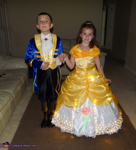 Princes Belle, 2015 Halloween Costumes, Prince Adam, Prince Costume, Beauty And The Beast Wedding, Belle Costume, Costume Works, Son And Daughter, El Wire