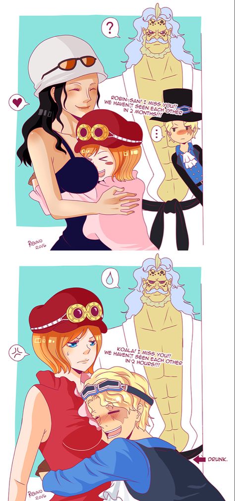 Koala And Sabo, Sabo X Koala, Koala One Piece, One Piece Collection, Sabo One Piece, One Piece Ship, One Piece Comic, One Piece Pictures, One Piece (anime)