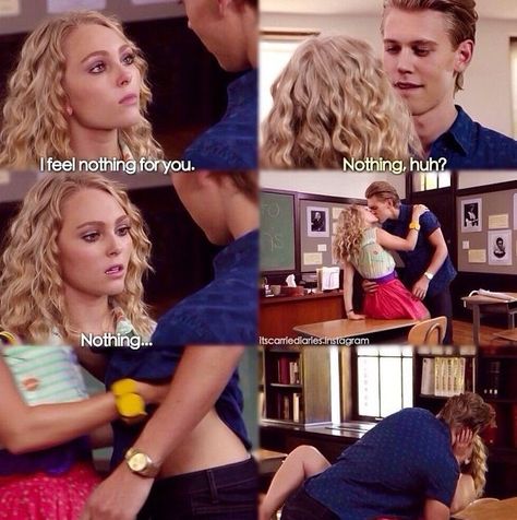 The Carrie Diaries Sebastian, Clueless Quotes, Quotes Crush, Carrie Diaries, Movies To Watch Teenagers, The Carrie Diaries, Romantic Movie Quotes, Nicholas Sparks, Feeling Nothing