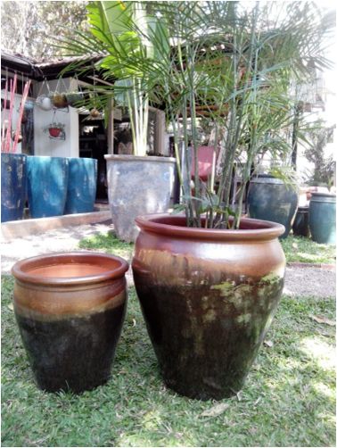 Tall Hainan Urn - Heritage Satin Garden Urns, Garden Pottery, Ceramic Planters, Garden Planters, Planter Pots, Satin, Ceramics