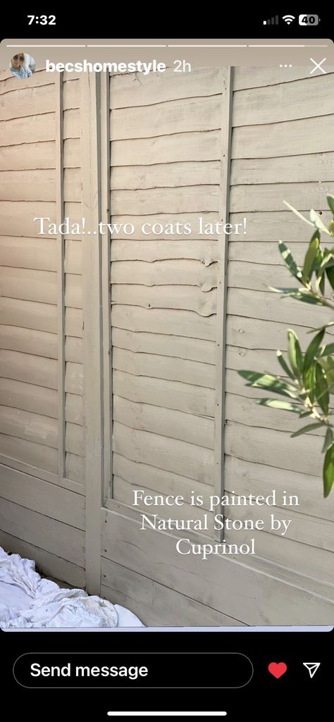 Fence Masters Crafting Your Perfect Garden Boundary Stone Colour Fence, Back Garden Fence Colour Ideas, Light Fence Colours, Fence Paint Colours Garden Ideas, Natural Stone Cuprinol, Cuprinol Natural Stone Fence, Garden Fence Colours Ideas, Painted Fence Ideas Colour, Landscape Ideas Curb Appeal