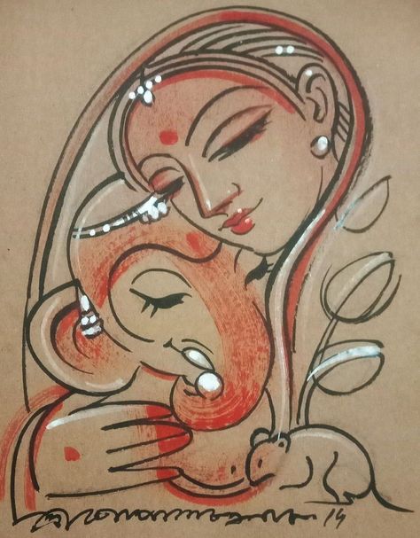 Gopal Drawing, Vishnu Drawing, Face Rangoli, Water Colouring, Aladdin 1992, Pencil Drawings Of Flowers, Ganesh Art Paintings, Bengali Art, Interesting Drawings