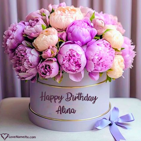 Alina Name Picture - Lovely Happy Birthday Flower Wishes Happy Birthday Bouquet Flowers, Happy Birthday Alina, Happy Birthday Asif Name, Alina Name, Birthday Jewelry With Flower Pendant And Name, Flower Bouquet Happy Birthday, Birthday Wishes Flowers Bouquet, Happy Birthday Flower Bouquet, Flower Bouquet Pictures