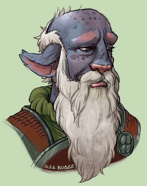 Old Firbolg, Firbolg Male, Firbolg Character Design, Dnd Druid, Dnd Dragons, Fantasy Races, Dnd Art, Dungeons And Dragons Characters, Dungeons And Dragons Homebrew