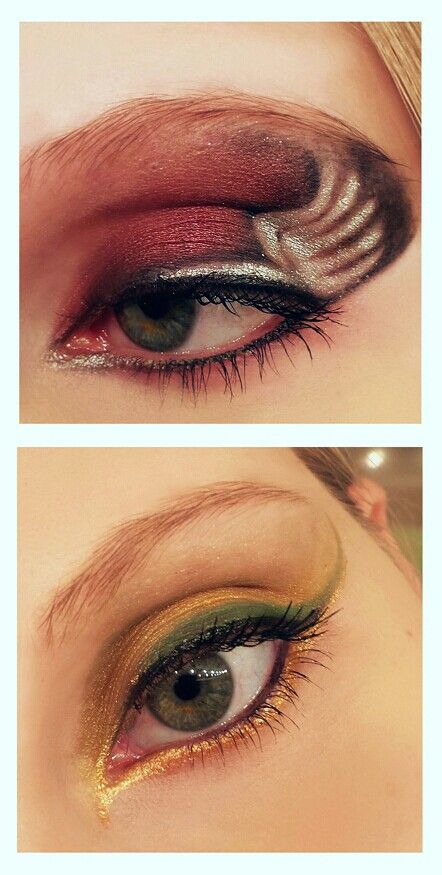 Asgardian Eye Makeup : Thor and Loki (Marvel) by Rachel Unterbrink Thor Makeup Looks, Loki Eyes, Thor Makeup, Loki Makeup, Superhero Makeup, Lady Loki Cosplay, Thor Costume, Loki Costume, Thor And Loki