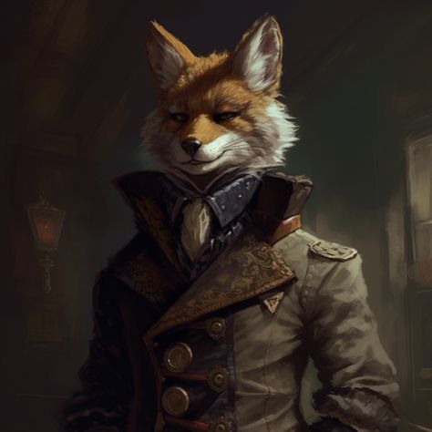 Fox Dnd Character, Dnd Fox Character, Fox Trickster, Thief Character, Cunning Fox, Arcane Trickster, Fox Character, Fox Man, Fox Boy