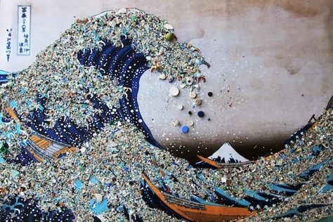 The Plastic Ocean Project: What do Project Aware and Jack Johnson have in com... Environmental Art Projects, Waste Art, Ocean Projects, Ocean Pollution, Trash Art, Plastic Art, Oceans Of The World, Plastic Pollution, A Level Art