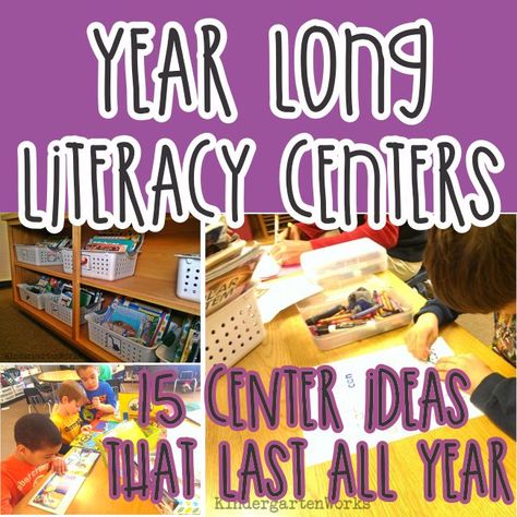 Kinder Literacy Centers, Literacy Work Stations, Library Centers, Literacy Centres, Center Organization, Reading Stations, Literacy Centers Kindergarten, Teacher Board, Kindergarten Language Arts