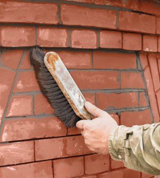 How to Repair Mortar in a Brick Wall | This Old House Mortar Repair, Island Remodel, Brick Repair, Brick Face, Brick Steps, Concrete Repair, Brick Laying, House Maintenance, A Brick Wall