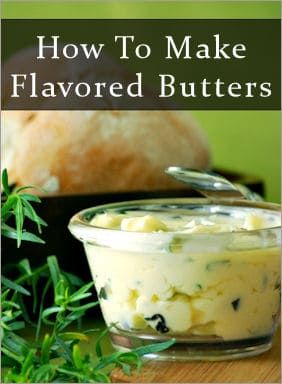 Butter Logs, Dill Butter, Celery Leaves, Basil Butter, Flavored Butter Recipes, Garlic Flower, Flavored Butters, Herbs Growing, Compound Butters