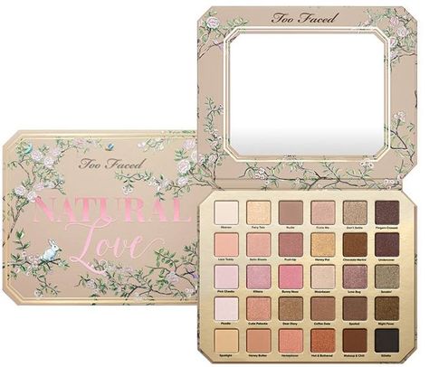 Too Faced Summer 2017 Natural Love Palette – Beauty Trends and Latest Makeup Collections | Chic Profile Too Faced Natural Love, Neutral Eyes, Latest Makeup, Too Faced Makeup, Products Makeup, Eye Shadow Palette, Too Faced Cosmetics, Eye Palette, Makeup Goals