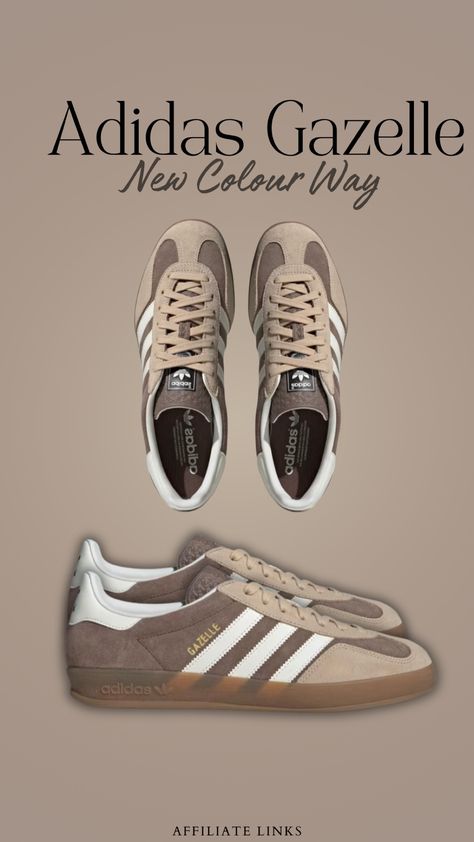 Shop Chaussure Gazelle Indoor - Marron … and other curated products on LTK, the easiest way to shop everything from your favorite creators. Dressing Outfits, Adidas Gazelle Outfit, Fall Sneakers, Indoor Shoes, Fresh Shoes, Adidas Outfit, Swag Shoes, Fall Shoes, Adidas Gazelle