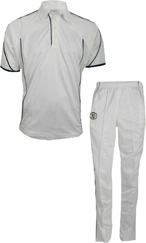 ND Cricket Playing Kit Trousers Shirt Whites Mens Small Manufactured by ND Sports. Cricket Playing Trousers & Shirt Cricket Gear, Sports Cricket, White Flannel, Apparel Accessories, Fun Sports, Long Sleeve Tshirt Men, Athletic Jacket, Trousers, Electronics