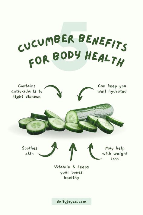 Cucumber Benefits, Natural Antibiotics, Vitamin K, Healthy Ingredient, Body Health, Nutrition Facts, Cucumber, Nutrition, Benefits