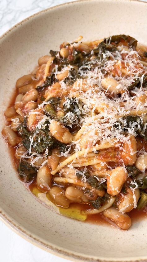 Stanley Tucci Recipes, Pasta Fagioli Recipe, Pasta Noodle Recipe, Bean Pasta, Stanley Tucci, Pasta Fagioli, Meatless Mondays, Pasta Soup, Savoury Recipes