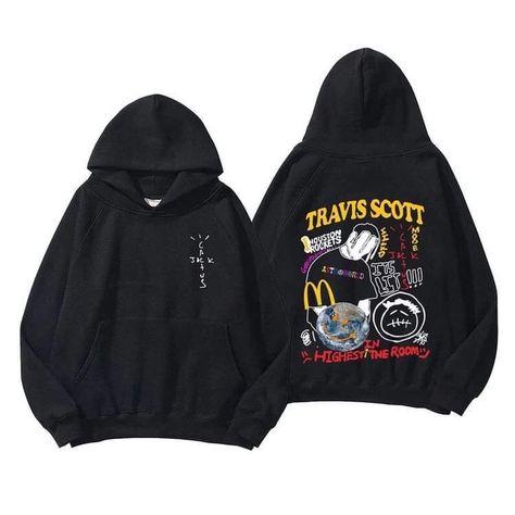 Edgy Outfits Men, Cactus Jack Hoodie, Travis Scott Hoodie, Travis Scott Merch, Baseball Jacket Outfit, Hip Hop Sweatshirts, Trendy Hoodies, Streetwear Sweatshirt, Streetwear Clothes