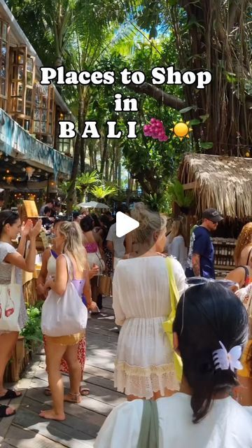 Bali Wonders 🏝️ Discover | Wander | Share on Instagram: "Bali Shopping Spree ️
Dreaming of tropical treasures? Look no further! Bookmark this post for your Bali shopping must-haves! ✨

First stop: #loveanchorcanggu . This gem is a haven for unique finds, from breezy beachwear and handcrafted souvenirs to trendy clothes and statement jewelry. You'll find something for everyone here!

Next, dive into the vibrant chaos of #centermarketbali . Get ready to haggle for the best deals on everything from handwoven textiles and intricate carvings to local spices and essential oils. Remember, bargaining is part of the fun!

{bali, Bali lifestyle, Bali beaches, visit Bali, Travel Bali, }

#Bali #explorebali #travelbali #balilife #balifestival #baliindonesia #visitbali #BaliWonderland #BaliBelumBasi # Visit Bali, Bali Shopping, Travel Bali, Bali Beaches, Hand Woven Textiles, Bali Travel, Trendy Clothes, Shopping Spree, Another One