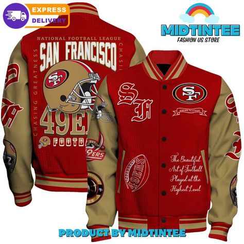 San Francisco 49Ers Nfl National Football Conference Varsity Jacket 30Uf092482 - Utopia Fashion Check more at https://utopiafashion.co/product/san-francisco-49ers-nfl-national-football-conference-varsity-jacket-30uf092482-utopia-fashion/ 49ers Nation, Utopia Fashion, 49ers Jacket, Chief Clothes, Collar Leather Jacket, Knitted Collar, Boy Fits, Baseball Varsity Jacket, Collared Sweatshirt