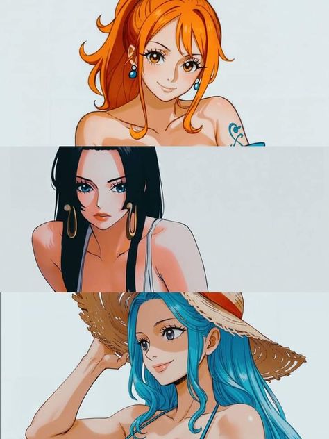 One Piece Hancock, Hancock One Piece, Art Outfit, One Piece Nami, Nami One Piece, One Piece Funny, Army Fashion, One Piece Drawing, One Piece Pictures