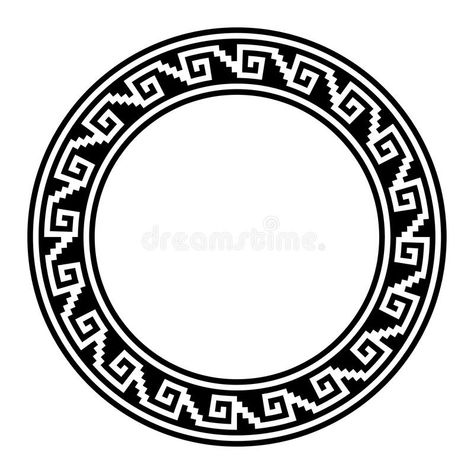 Mayan Circle, Abstract Art Yellow, Mayan Design, Coffee Logos, Temple Run, Thumb Tattoos, Circle Borders, Aztec Culture, Brush Background