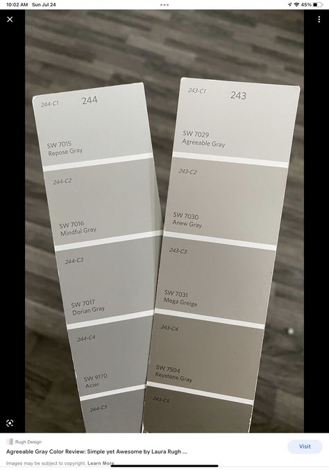 Granite Dust Behr Paint, Behr Graceful Gray, Anonymous Sherwin Williams, Sherwin Williams Anonymous, Greige Paint Color, Moody Neutral, Intellectual Gray, Sherwin Williams Color Palette, Sherwin Williams Gray