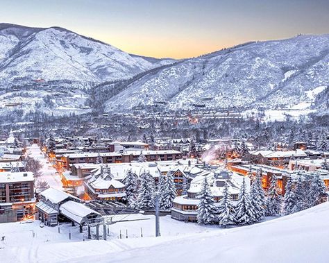 Colorado In December, Aspen Hotel, Skiing Colorado, Aspen Resort, Aspen Mountain, Colorado Winter, Best Ski Resorts, Best Honeymoon, Colorado Skiing